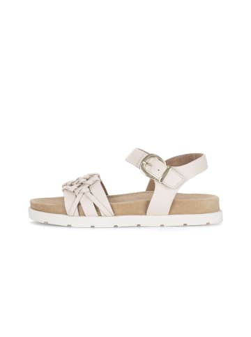 Gabor Plateau Sandalen in creme
