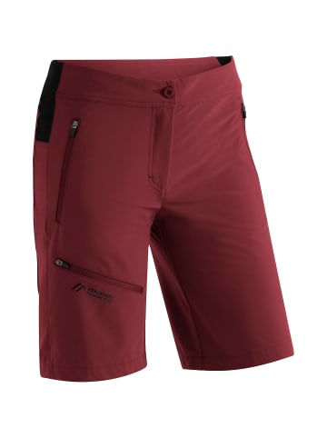 Maier Sports Funktionsshorts Latit Vario in Bordeaux