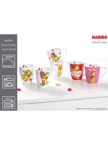 Ritzenhoff & Breker 6er Set Becher Sweet Heart Haribo 360 ml in bunt