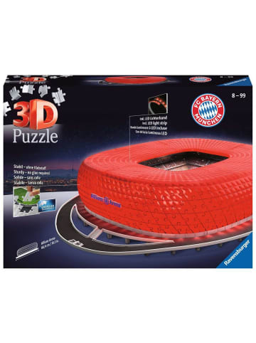 Ravensburger Konstruktionsspiel Puzzle 216 Teile Allianz Arena bei Nacht 8-99 Jahre in bunt