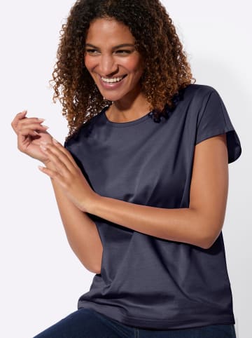 WITT WEIDEN 2er-Pack Shirts in marine + ecru