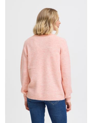 Fransa Strickpullover FRELLIS PU 1 20614492 modischer Stickpullover in Rosa