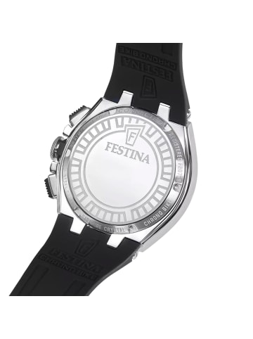 Festina Herren-Armbanduhr Chronograph Chrono Bike Silikon Schwarz