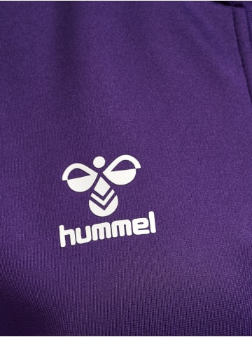 Hummel Halbreißverschluss Sweatshirt Hmlcore Damen in ACAI/WHITE