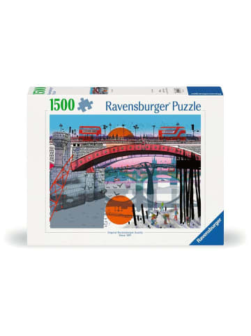 Ravensburger Puzzle 1.500 Teile 1500 Teile - Das ist London Ab 14 Jahre in bunt