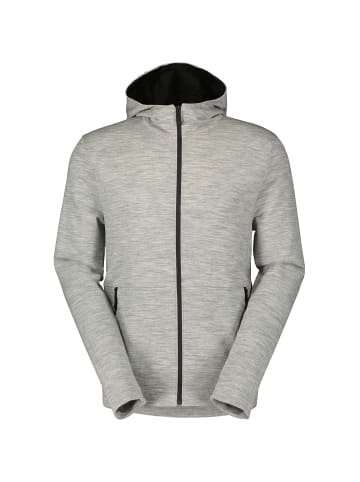 SCOTT M COMMUTERMERINO HOODY in Grau