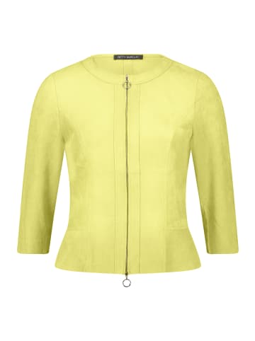 Betty Barclay Blazer-Jacke mit Reißverschluss in Erbsgrün