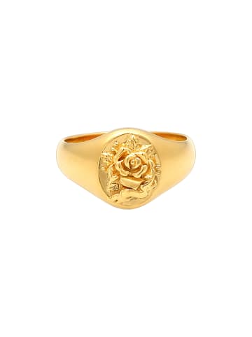 Elli Ring 925 Sterling Silber Rose in Gold