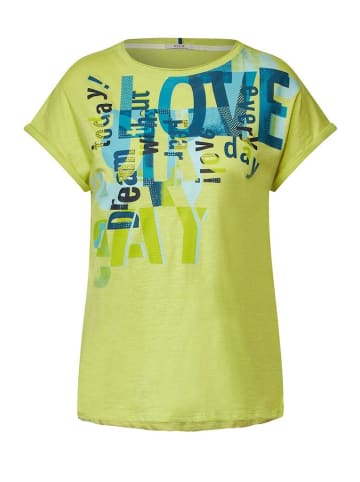 Cecil T-Shirt in limelight yellow