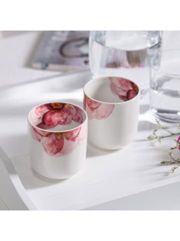 Villeroy & Boch 2er Set Becher Rose Garden 290 ml in bunt