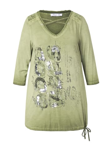 MIAMODA Shirt in schilfgrün