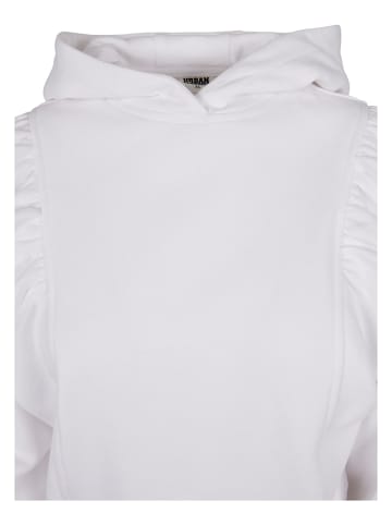 Urban Classics Urban Classics Damen Ladies Organic Gathering Batwing Hoody in white