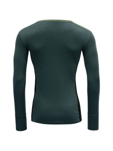 DEVOLD M LAUPARENMERINO 190 SHIRT in Tannengrün