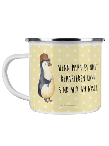 Mr. & Mrs. Panda Becher Wenn Papa es nicht reparieren kann, sind... in Gelb Pastell