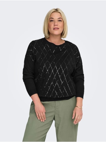 ONLY Carmakoma Strickpullover in Black 1