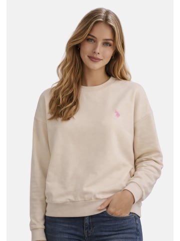 U.S. Polo Assn. U.S. POLO ASSN. Damen Sweatshirt P034 in Beige