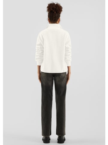 QS Sweatshirt in 0200_ecru