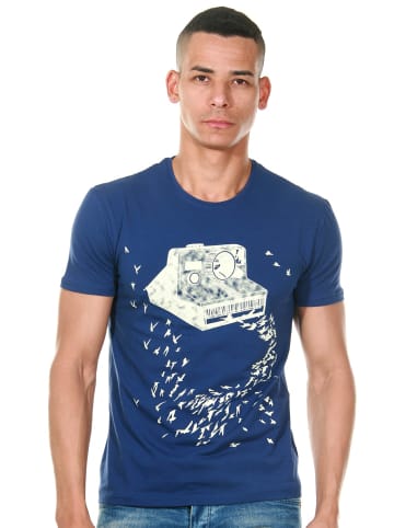 FIOCEO T-Shirt in blau