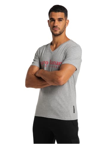 Bruno Banani T-Shirt PHILLIPS in Grau / Melange