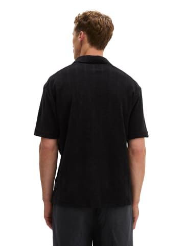 Marc O'Polo DfC Poloshirt loose in Schwarz