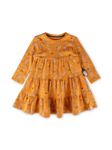 Sigikid Kleid Magic Owl in Ockerorange