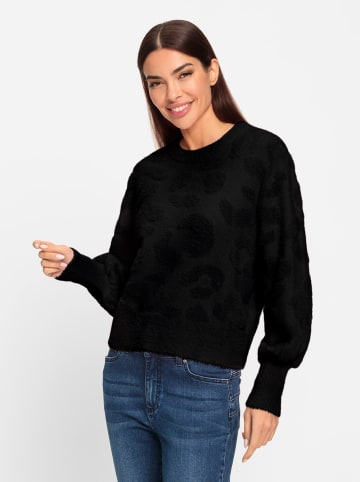 Heine Strickpullover in schwarz