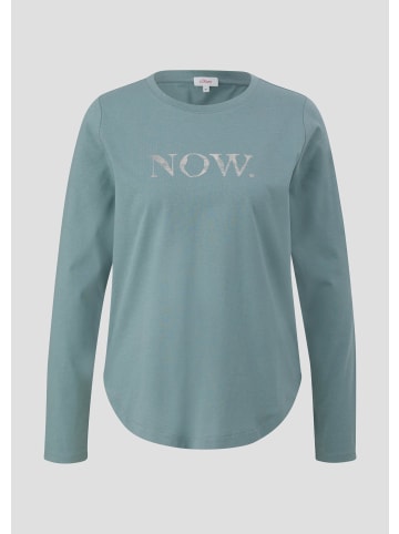 s.Oliver T-Shirt in 63D1_türkisblau