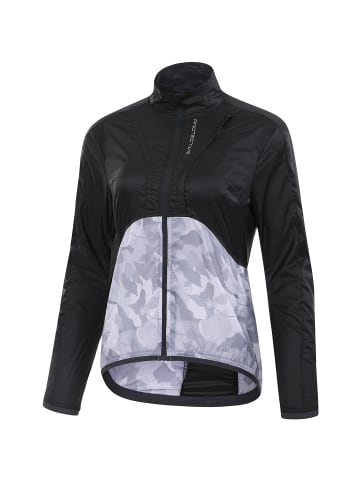 Protective Bikejacke P-Rise up flower in Schwarz