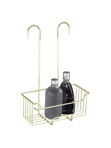 Wenko Badezimmerkorb MILO in Gold, (B) 14 x (H) 36 x (L) 25 cm