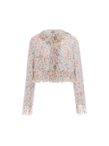 esha Women Blazer in OFFWHITE MULTICOLOR