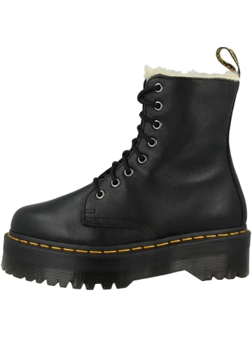 Dr. Martens Schnürboots Jadon Fur Lined Plateau in schwarz