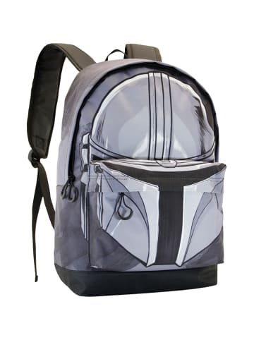 Star Wars Rucksack The Mandalorian Helmet-FAN HS in grau