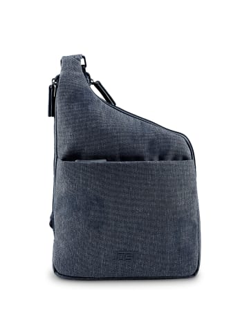 Jost Bergen Umhängetasche RIFD 27 cm in dunkelgrau