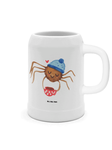 Mr. & Mrs. Panda Humpen Spinne Agathe Kaffee ohne Spruch in Weiß