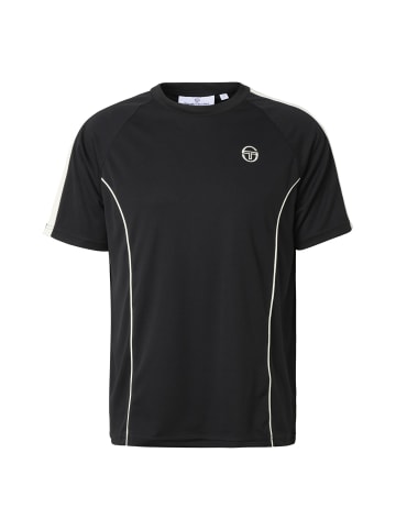 Sergio Tacchini T-Shirt in black/white