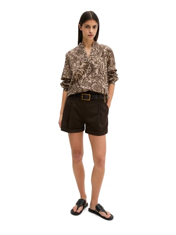 Marc O'Polo Tunika-Bluse regular in Medium Brown