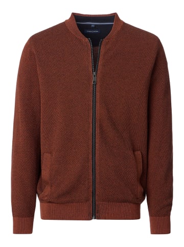 Casa moda Strickjacke Basic in Orange