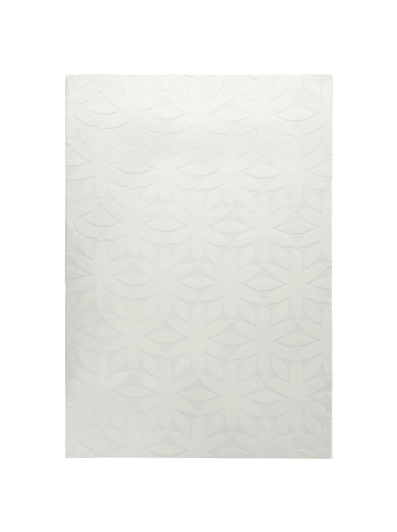 Beliani Kurzflor HOOD in Weiß - (W) 160 x (L) 230 cm