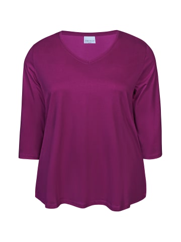 Zhenzi Alberta 229-T-Shirt 3/4 Plum in rot
