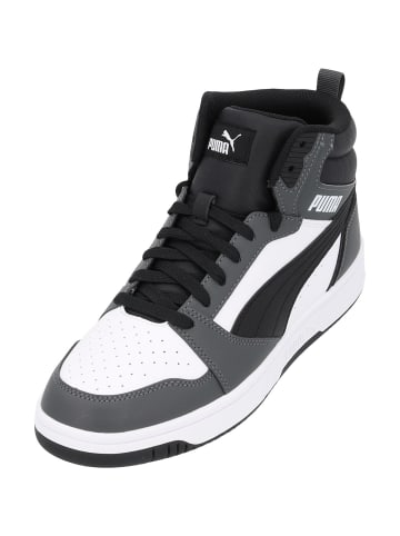 Puma Sneakers High in White black grey