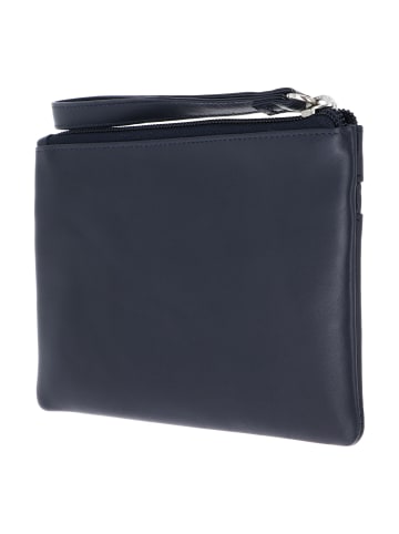 Golden Head Polo Herrentasche RFID Schutz Leder 18 cm marineblau