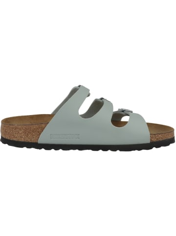 Birkenstock Pantolette Florida Birko-Flor schmal in hellblau