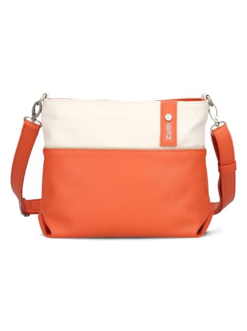 Zwei Jana Umhängetasche 27 cm in papaya