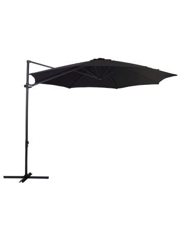 ebuy24 Ampelschirm Lars Schwarz 300 x 300 cm