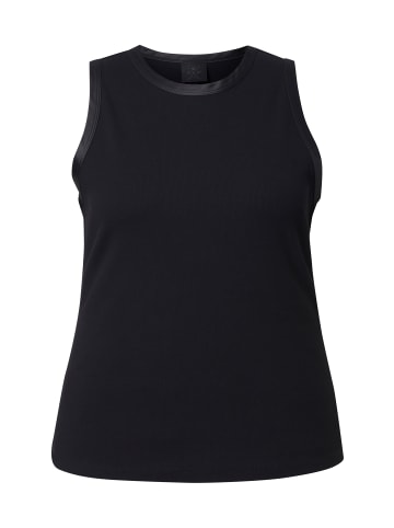 Ulla Popken Strick-Top in schwarz