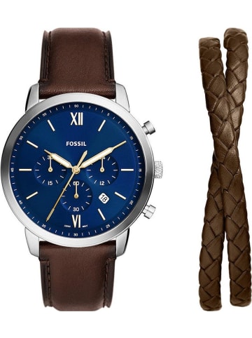Fossil Uhr in Blau