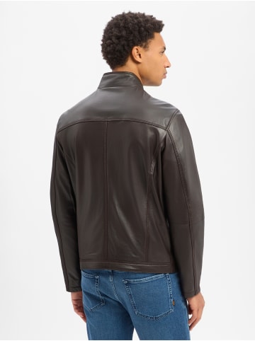Bugatti Lederjacke in schoko