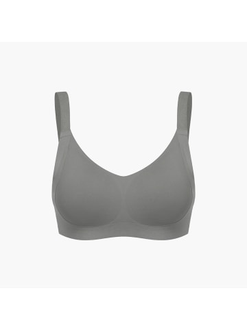 CFAB Bügelloser Push-Up-BH in Graphit