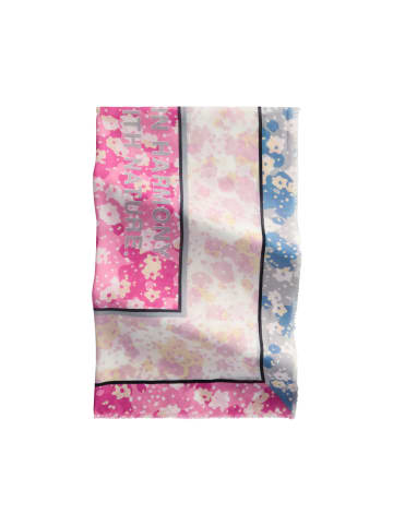 Marc O'Polo Schal mit Allover-Print in Medium Pink