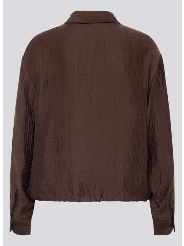 Rabe Bluse in Braun